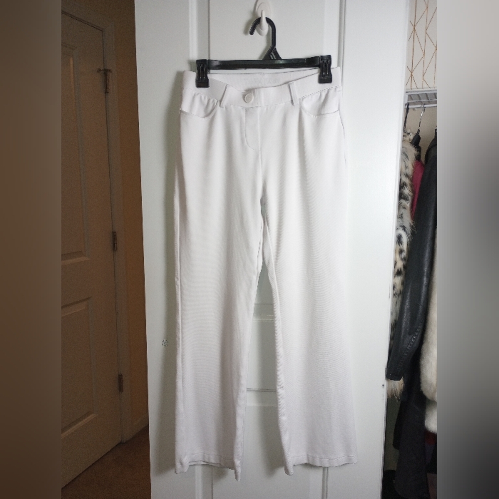 Women stretchy boot cut dress pants